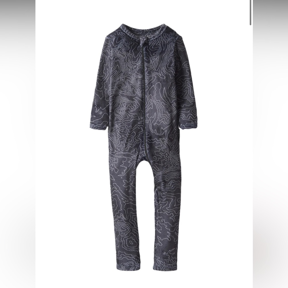 NWT Little Bipsy x Baby Breez Ski Resort Zipper Pajamas Size 18-24 Months
